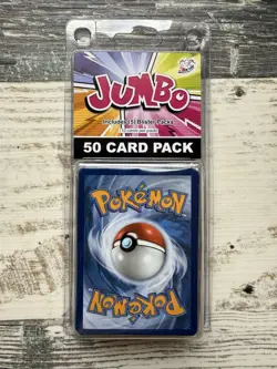 Kembros LLC Jumbo 50 Card Pack 5 Packs Pokemon TCG Blister Pack English - Image 1