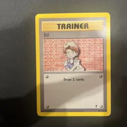 Pokemon TCG Bill Legendary Collection 108/110 Regular WOTC Card - Image 1