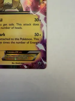 Pikachu EX XY84 Promo Holo 130 HP Pokemon XY Card Pokemon TCG Card Stock - Image 4