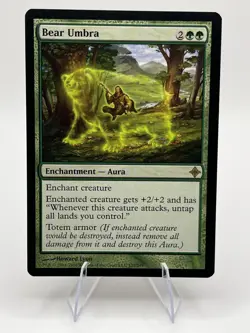 Bear Umbra - Rise of the Eldrazi - MTG Magic the Gathering - Near Mint - Image 1