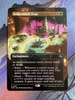 MTG 2025 Tarkir: Dragonstorm: Hollowmurk Siege (0387) Borderless - Image 1