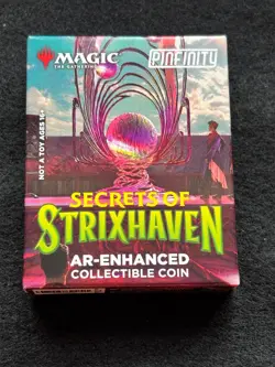MAGIC MTG SECRETS OF STRIXHAVEN - PINFINITY AR-ENHANCED COLLECTIBLE PIN PROMO - Image 1
