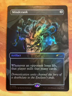 MTG Foil Borderless Mindcrank (2456) Secret Lair: X Fallout®: Rad​​!! - Image 1