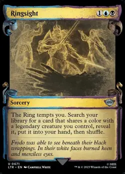 Ringsight - Silver Foil Showcase LTR LP MTG - Image 1