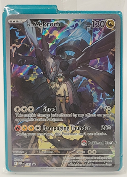 Ascended Heroes Pokemon Center ETB Promo N’s Zekrom MEP 031 *SEALED* *STAMPED* - Image 1