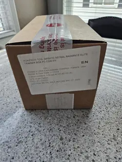 Pokemon Astral Radiance ETB case 4 Pokemon Center Exclusive - SEALED - Image 1
