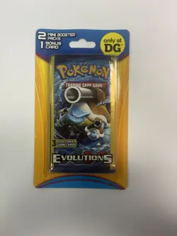 Dollar General Pokemon XY Evolutions 2 3 Card Mini Packs with One Bonus Card - Image 1