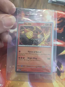 (Sealed) Pokemon GameStop Promo Ho-Oh Stamped CRI 010/086 PSA 10 Contender - Image 1