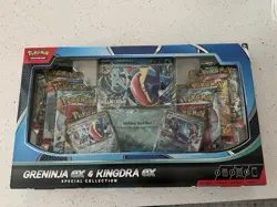 Pokemon TCG Greninja EX Kingdra EX Special Collection Box Sealed - Image 1