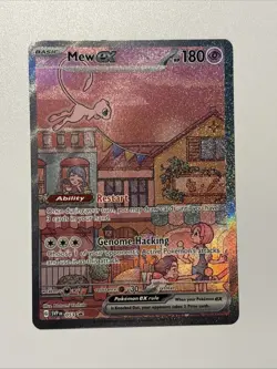 Mew EX SVP 053 Holo Pokemon Black Star Promo 151 Scarlet and Violet - Image 1
