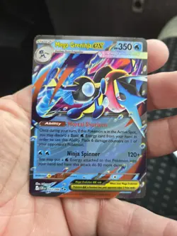 Mega Greninja ex 22/86 Double Rare Pokemon Chaos Rising NM - Image 1