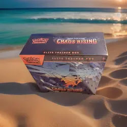 Chaos Rising Pokemon Center ETB Elite Trainer Box SEALED, IN HAND!! - Image 1