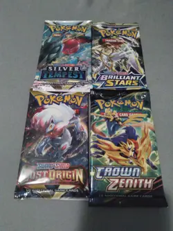 Pokemon Booster Pack Lotx4 - Image 1