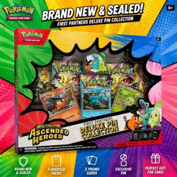Pokemon TCG Mega Evolution Ascended Heroes First Partners Deluxe Pin Collection - Image 1
