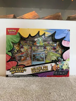Pokemon TCG Mega Evolution Ascended Heroes First Partners Deluxe Pin Collection - Image 2