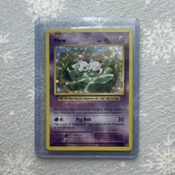 Pokemon TCG Mew 53/108 Evolutions Holo Rare Holo 2016 English 40 HP - Image 1