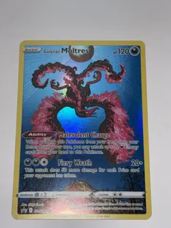 Pokemon TCG - Galarian Moltres SWSH284 Holo Promo EN 120 HP Basic - Image 4