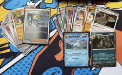 Pokemon TCG Prismatic Evolutions - 145 Bulk Lot C/U pokeball Reverse + R Holo NM - Image 3