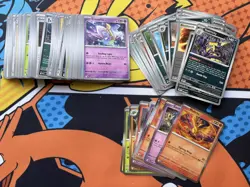 Pokemon TCG - PHANTASMAL FLAMES /MEGA BULK LOT of 175 - Holo Rare C U Reverse NM - Image 2