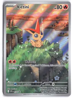 Victini 208 Holo Promo Scarlet & Violet Promo Pokemon NM - Image 1