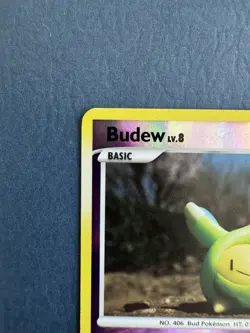 Pokemon TCG Budew 33/100 Stormfront Reverse Holo - Image 4