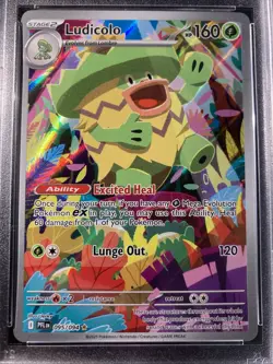 PSA 10 2025 POKEMON PFL EN-PHANTASMAL FLAMES | LUDICOLO 095 - Image 3