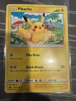 Pikachu Crimson Invasion 30/111 Regular Common - Pokemon TCG - Image 1