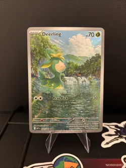 Pokemon Deerling 091/086 - White Flare Illustration Rare - NM - Image 1