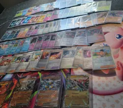 Pokemon Prismatic Evolutions Lot No Doubles All Holo/reverse Pokeball Lot 80+ NM - Image 3