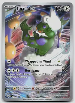 Tornadus 210 Scarlet & Violet Promo Pokemon NM - Image 1