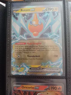 Pokemon Double Rare ex Holos X5 Bundle NM Modern Pokrmon S&V + Mega Evolution - Image 2