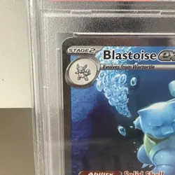 2023 Pokemon 151 Blastoise ex 200/165 SIR PSA 9 Mint Special Illustration Rare - Image 3