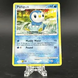 Pokemon TCG Piplup Platinum 85/127 Regular Common MP - Image 1