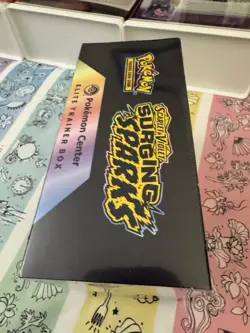 Pokemon Center Surging Sparks Elite Trainer Box ETB (New & Sealed) - Image 5