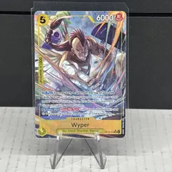 One Piece TCG OP15-114 Wyper SR Adventure on Kami’s Island Secret Rare Alt Art - Image 1