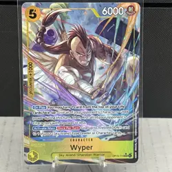 One Piece TCG OP15-114 Wyper SR Adventure on Kami’s Island Secret Rare Alt Art - Image 4