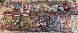 Pokemon TCG Assorted Scarlet and Violet Booster Packs Lot of 15 Sealed - Image 1