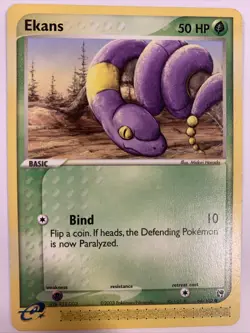 Ekans 64/100 - Arbok 29/100 - EX Sandstorm Set - Pokemon TCG NM/LP - Image 3