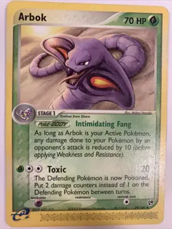 Ekans 64/100 - Arbok 29/100 - EX Sandstorm Set - Pokemon TCG NM/LP - Image 5