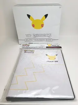 Pokemon TCG: 25th Anniversary Celebrations Elite Trainer Box (2021)& Binder - Image 3