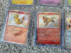 Lot Of 14 Baby Shiny Pokemon Charmander TCG Scarlet And Violet Paldean Fates - Image 3