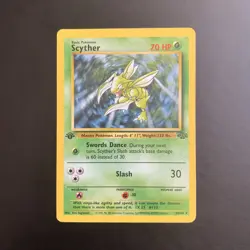 Scyther 26/64 Pokemon TCG Jungle Set 1st Edition Non-Holo - Image 1