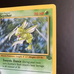 Scyther 26/64 Pokemon TCG Jungle Set 1st Edition Non-Holo - Image 5