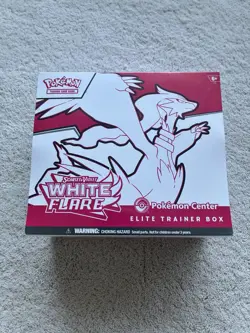 Black Bolt AND White Flare Pokemon Center ETBs FACTORY SEALED - Image 1