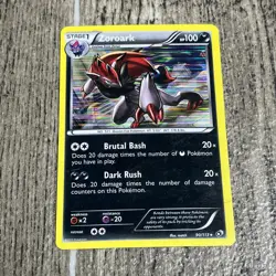 Zoroark 90/113 Holographic Rare Legendary Treasures Pokemon TCG Near Mint - Image 1