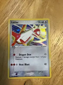 Pokemon TCG EX Trainer Kit Latias & Latios: Latias Holo Rare 4/10 Mint Con 2004 - Image 1