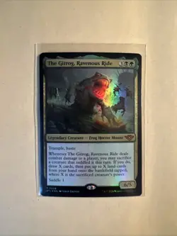 MTG The Gitrog, Ravenous Ride OTJ 0206 M NM FOIL - Image 1