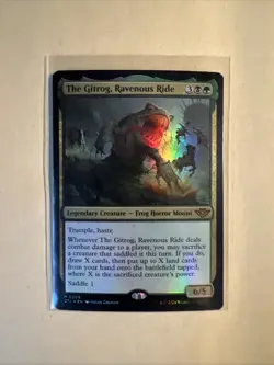 MTG The Gitrog, Ravenous Ride OTJ 0206 M NM FOIL - Image 2