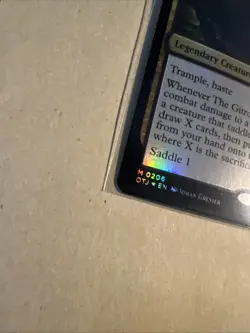 MTG The Gitrog, Ravenous Ride OTJ 0206 M NM FOIL - Image 3