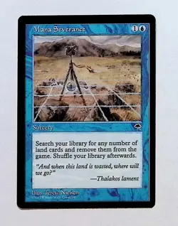 MTG - Magic The Gathering - Mana Severance - Tempest - NP/LN! - Image 1